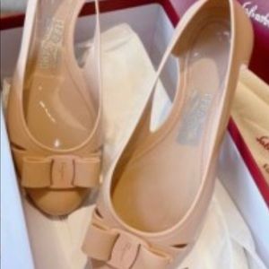 Salvatore Ferragamo jelly shoes
